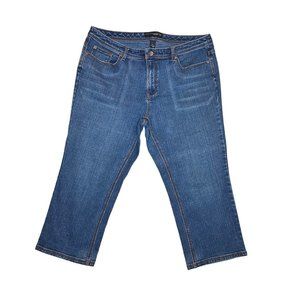 Venezia Straight Cut Dark Wash Ankle Jeans